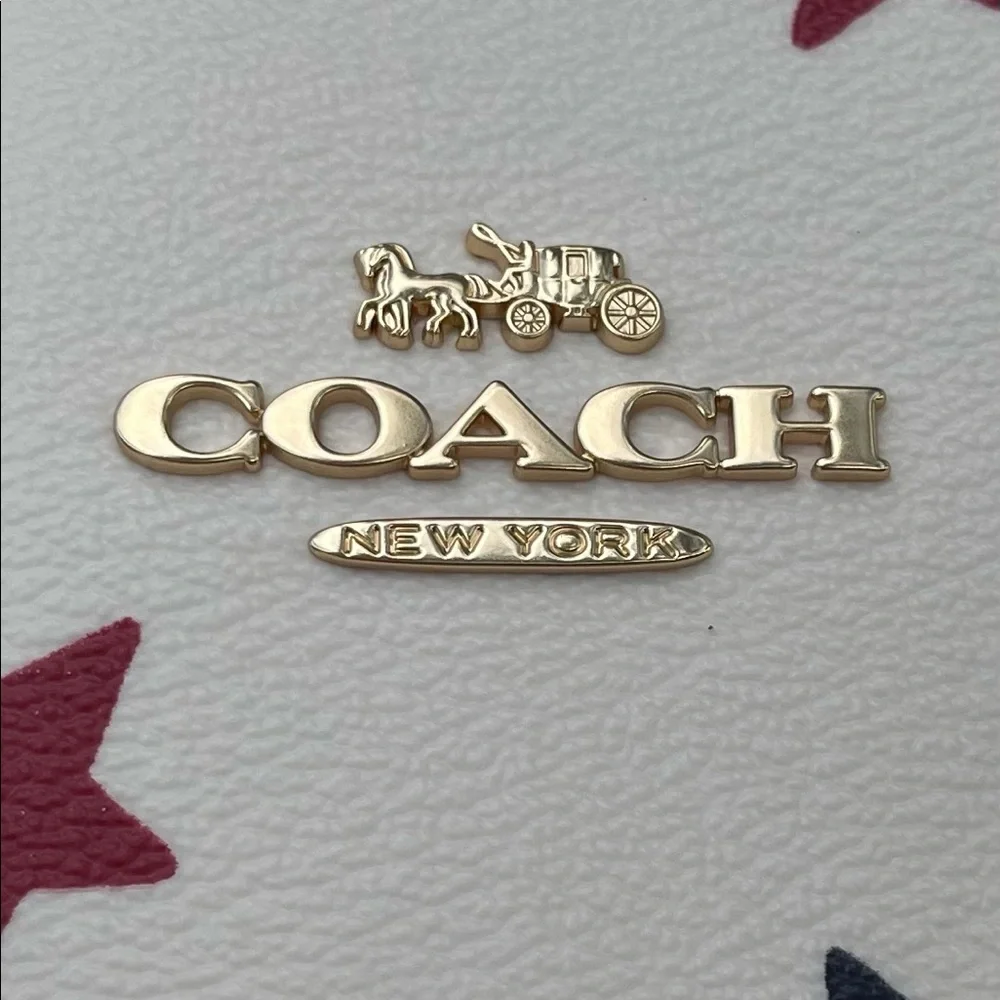 🔥🔥LAST SET Coach American Star Print Tote and Wallet NWT - Picture 5 of 15